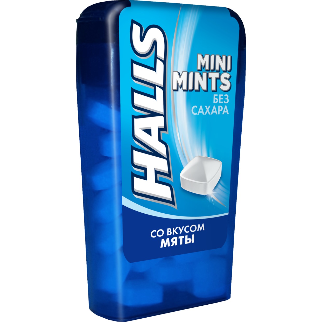 Конфеты Halls Mini Mints со вкусом мяты без сахара 12.5г