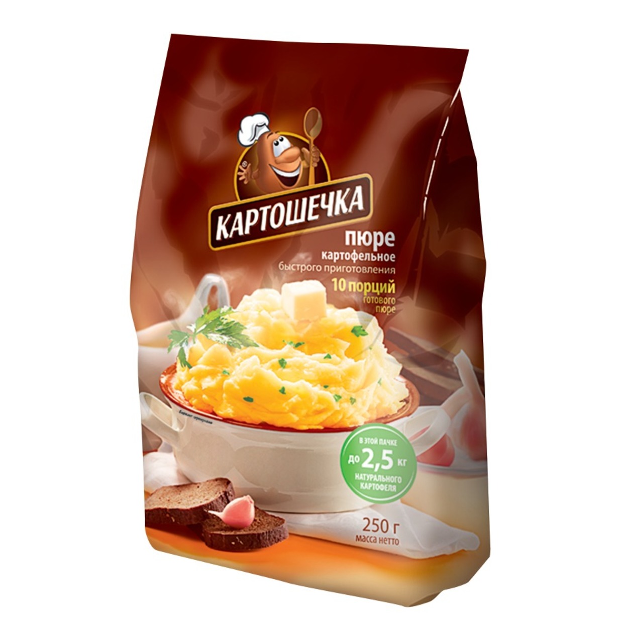 Пюре Картошечка, картофельное, 250 г